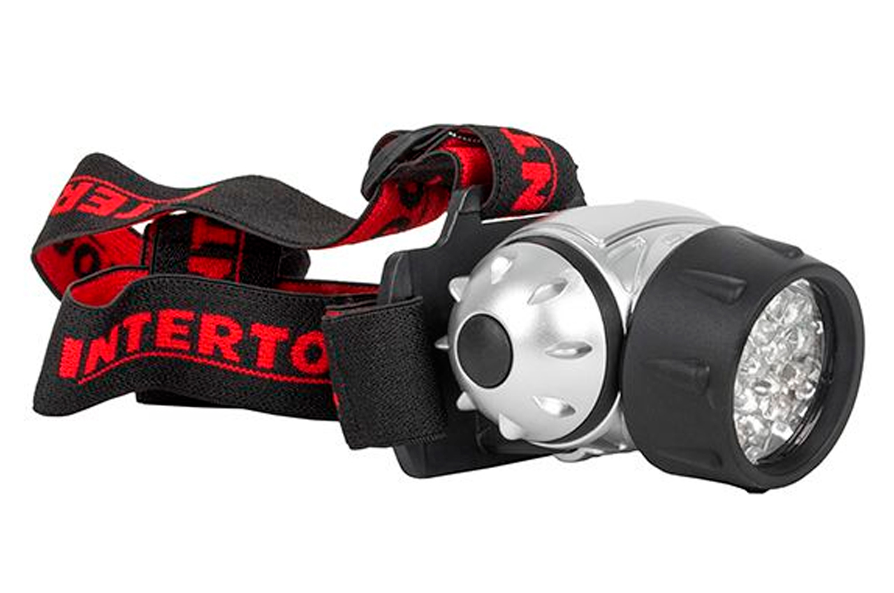 Ліхтар налобний Intertool 19 LED (LB-0301)