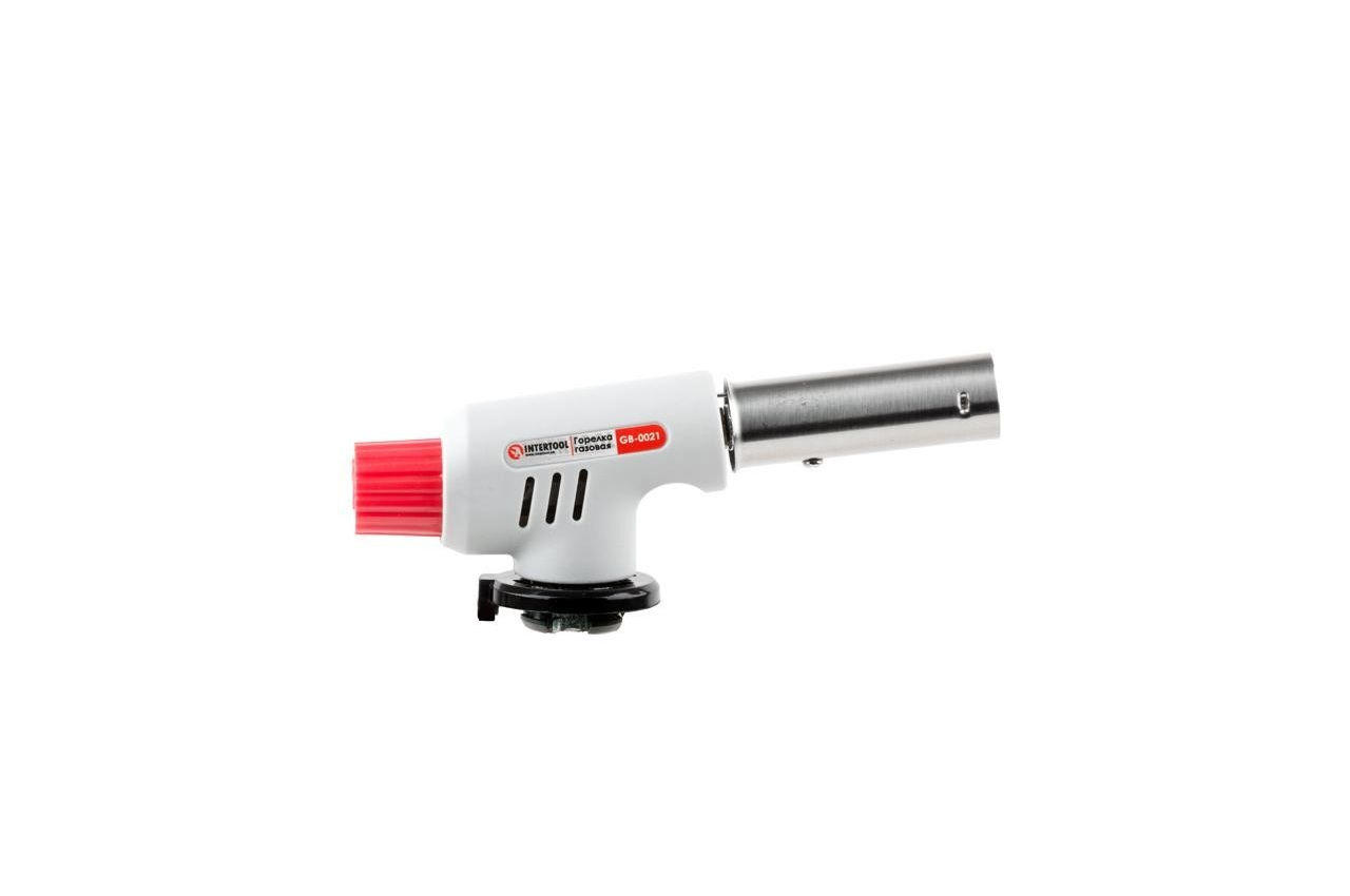 Пальник газовий c пьезоподжигом Intertool GB-0021 (GB-0021)