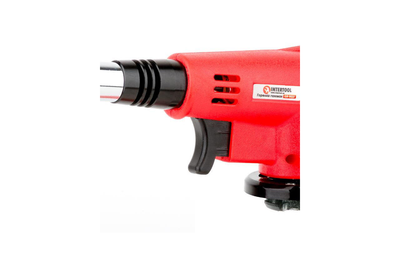 Пальник газовий c пьезоподжигом Intertool GB-0022 (GB-0022)