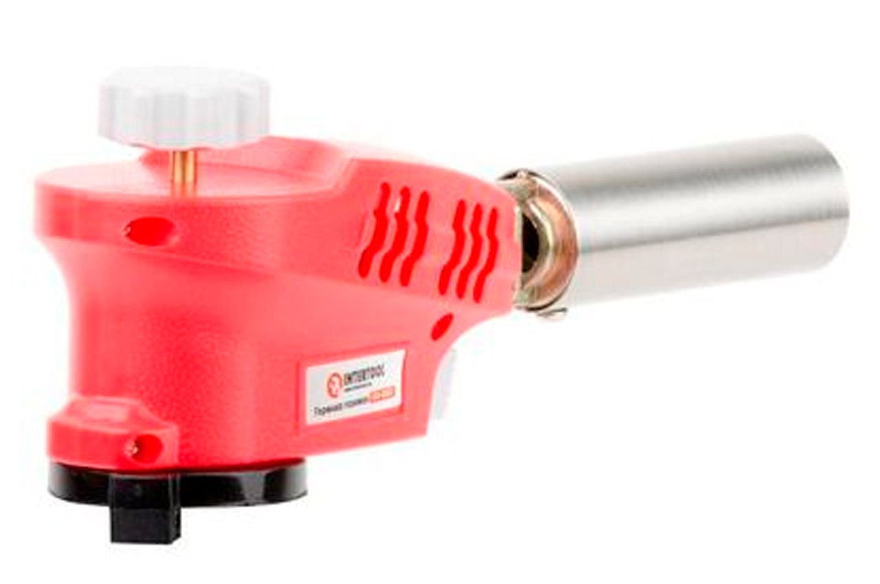 Пальник газовий c пьезоподжигом Intertool GB-0023 (GB-0023)