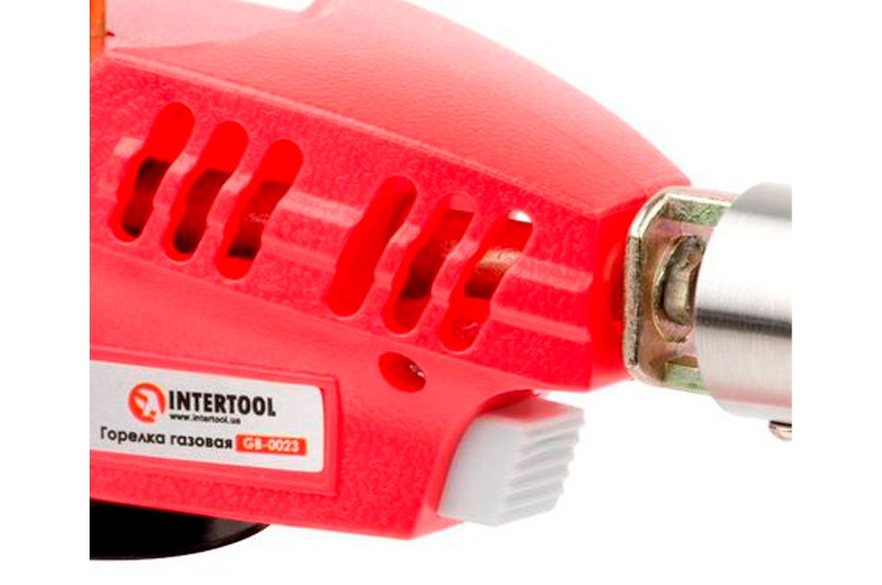 Пальник газовий c пьезоподжигом Intertool GB-0023 (GB-0023)
