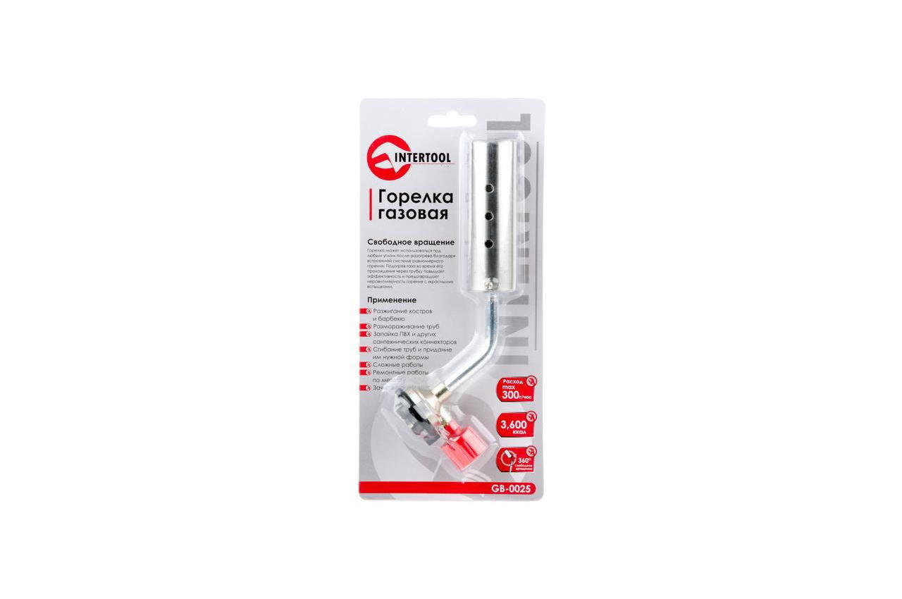 Пальник газовий Intertool 30 мм (GB-0025)