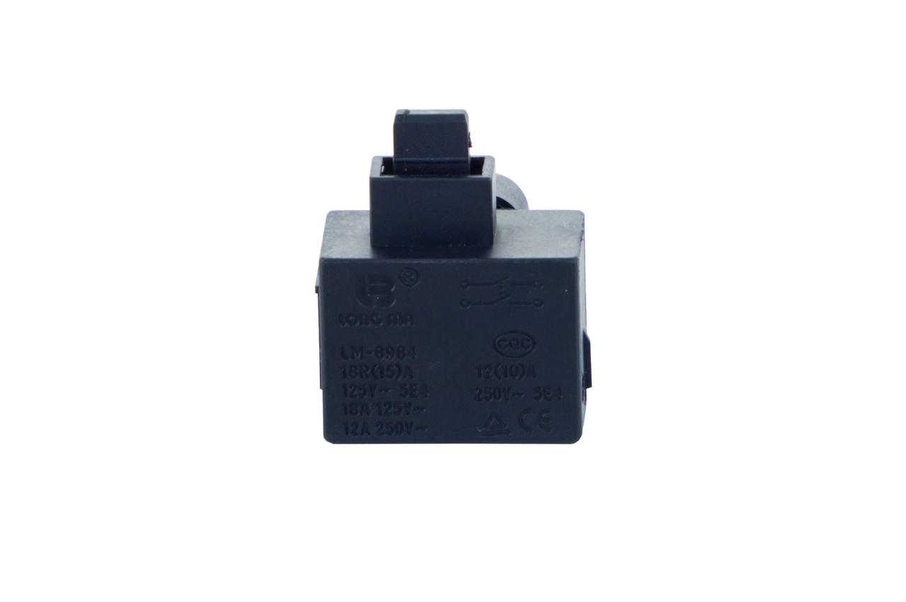 Кнопка УШМ Асеса DWT-125 L з фіксатором (КН 8983 (151))