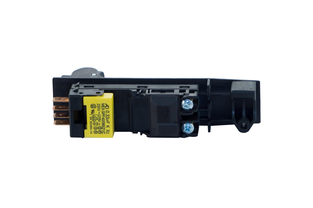 Кнопка УШМ Асеса Makita 9020 Craft 230/2500 Фіолент 2300 (4 контакти) (КН 8924 4P)