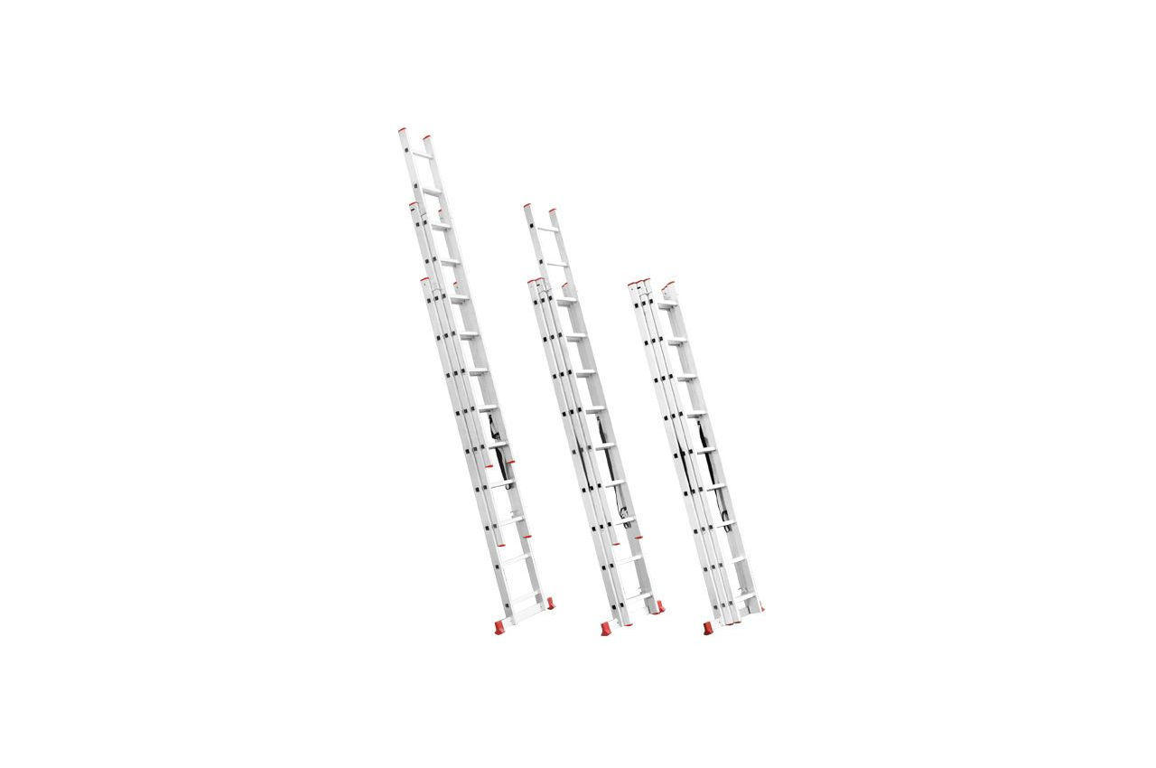 Сходи 3-х розкладна Intertool 5926 мм х 3x9 ступеней (LT-0309)