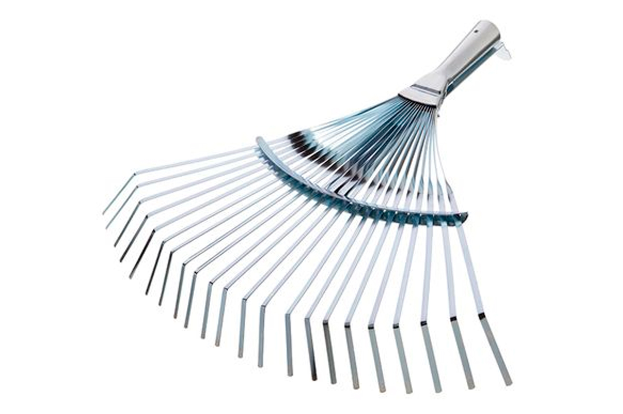 Грабли веерные Intertool 22 прута раздвижные (FT-3005)