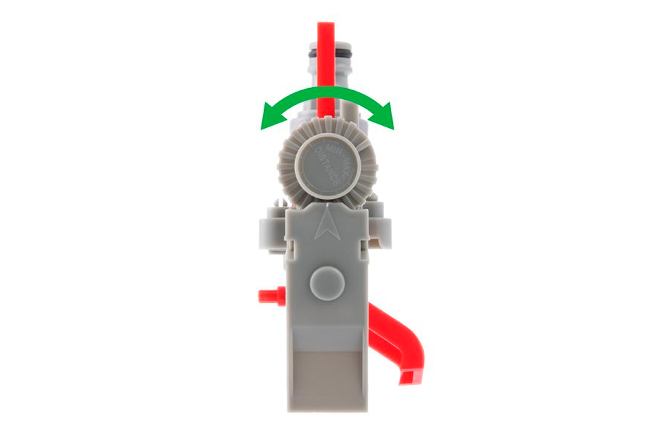 Дождеватель Intertool пульсуючий на милиці до 12 м GE-0056 (GE-0056)