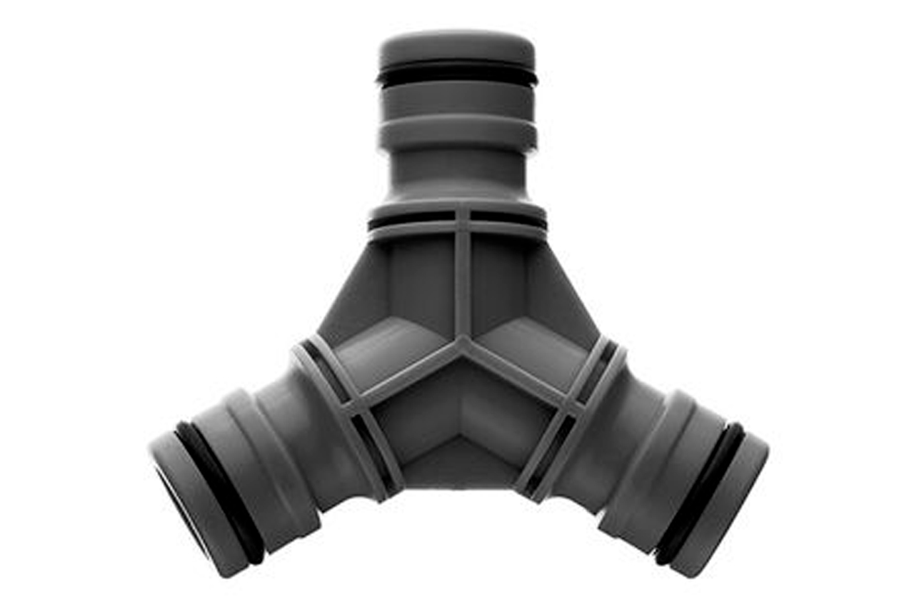 Трійник для коннектора Intertool 3/4" х 3/4" х 3/4" (GE-1004)
