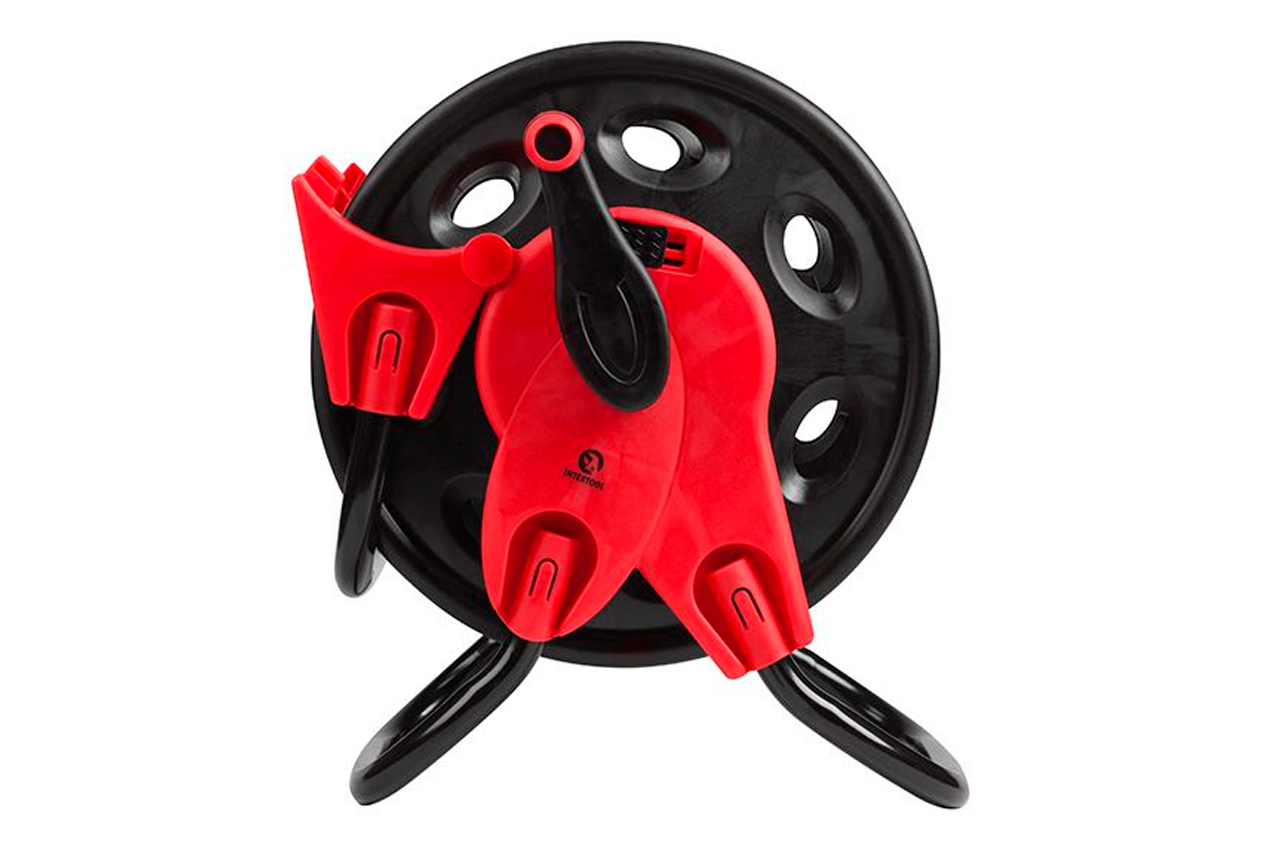 Котушка для шланга Intertool до 45 м без коліс (GE-3005)