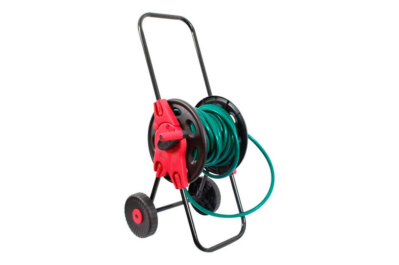 Котушка для шланга Intertool до 45 м на колесах (GE-3003)
