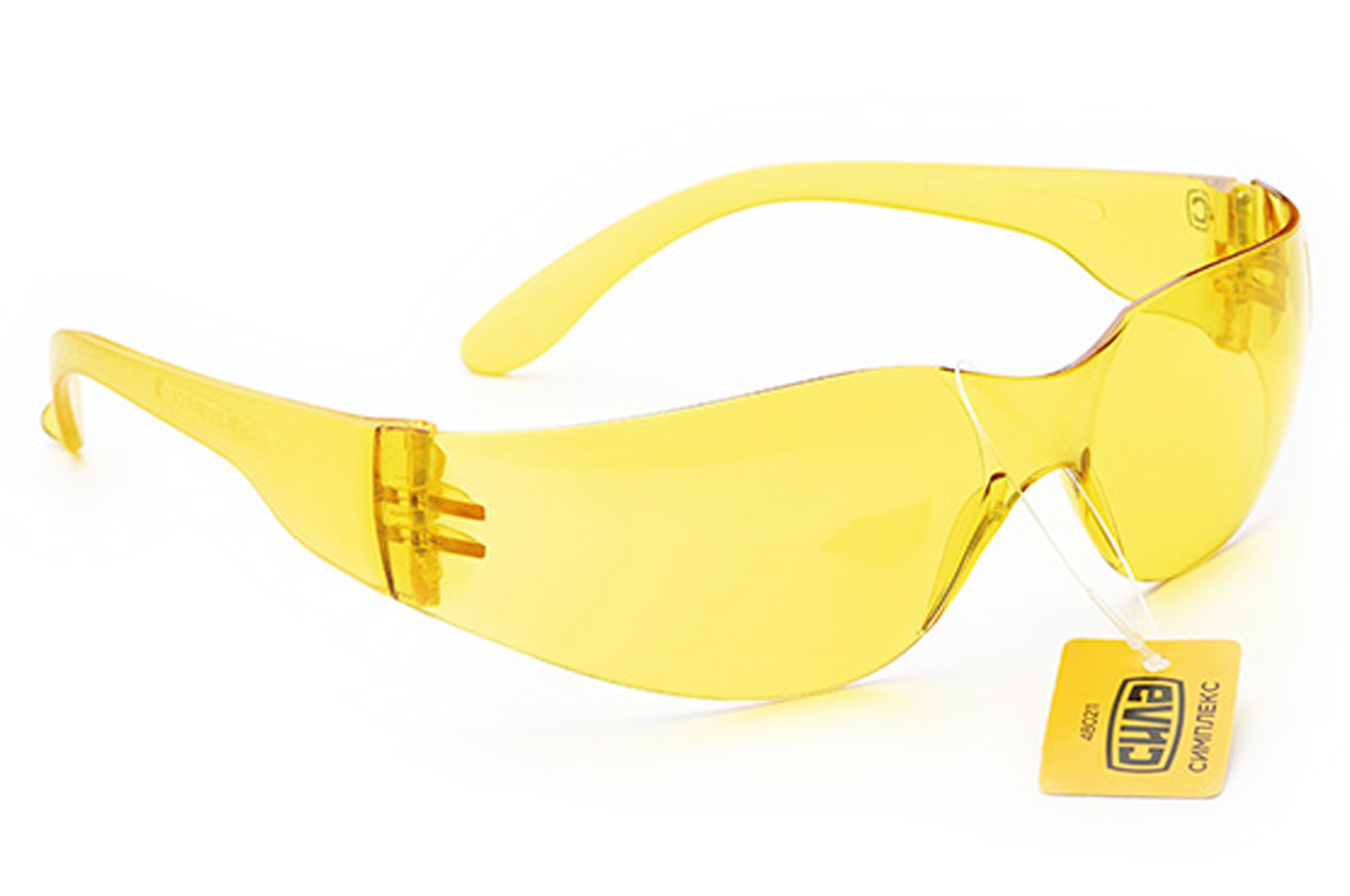Окуляри захисні Сила симплекс жовті (480211)