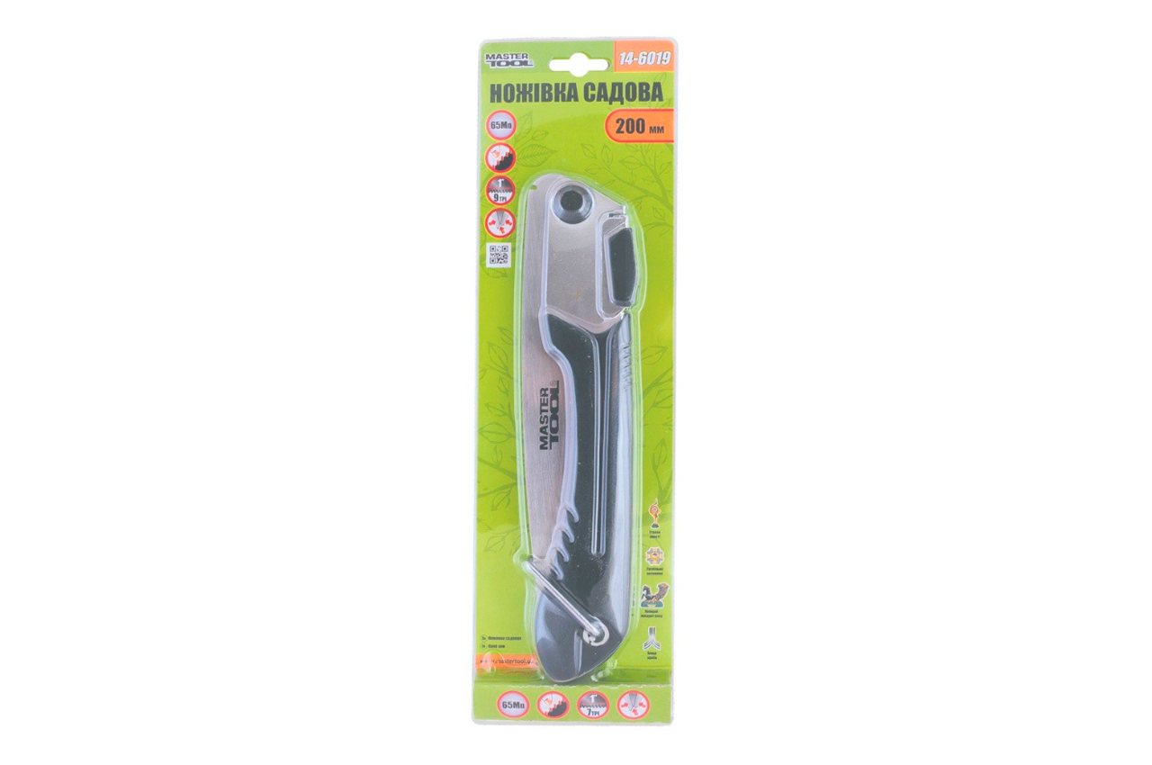 Ножівка садова Mastertool 440 мм x 9T x 1" x 3D складна (14-6019)