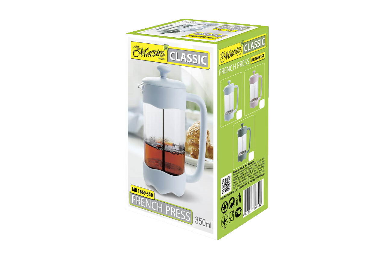 Френч-прес Maestro 600 мл MR-1669-600 (MR-1669-600)