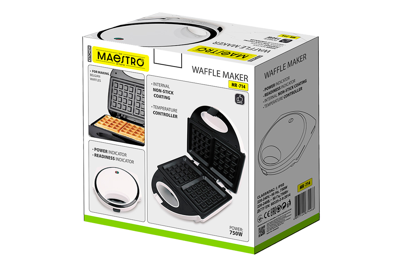 Вафельница Maestro MR-714 (MR-714)