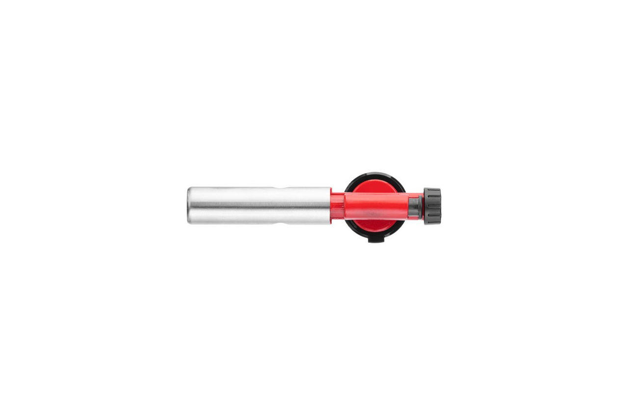 Пальник газовий c пьезоподжигом Intertool суцільнометалевий (GB-0027)