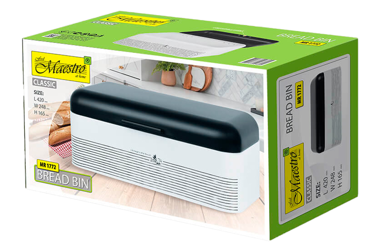 Хлібниця Maestro 420 × 248 × 165мм Light Line (MR-1772)
