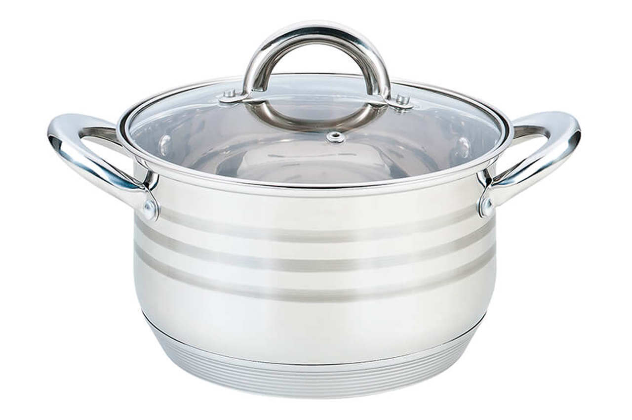 Каструля нержавіюча Maestro 180 мм x 2.9 л (MR-3513-18)