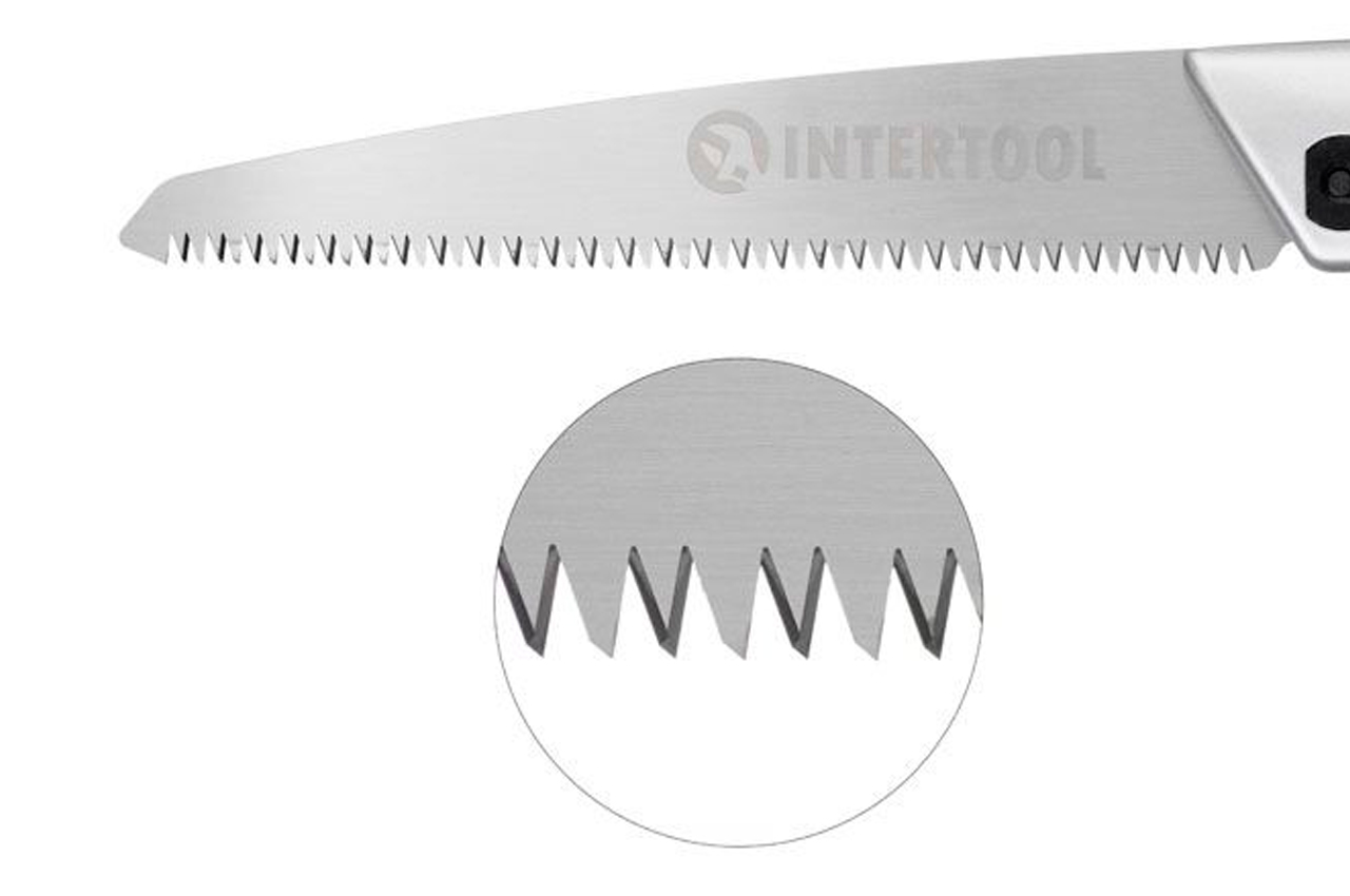 Ножівка садова Intertool 210 мм x 8 T x 1" x 3D (HT-3145)