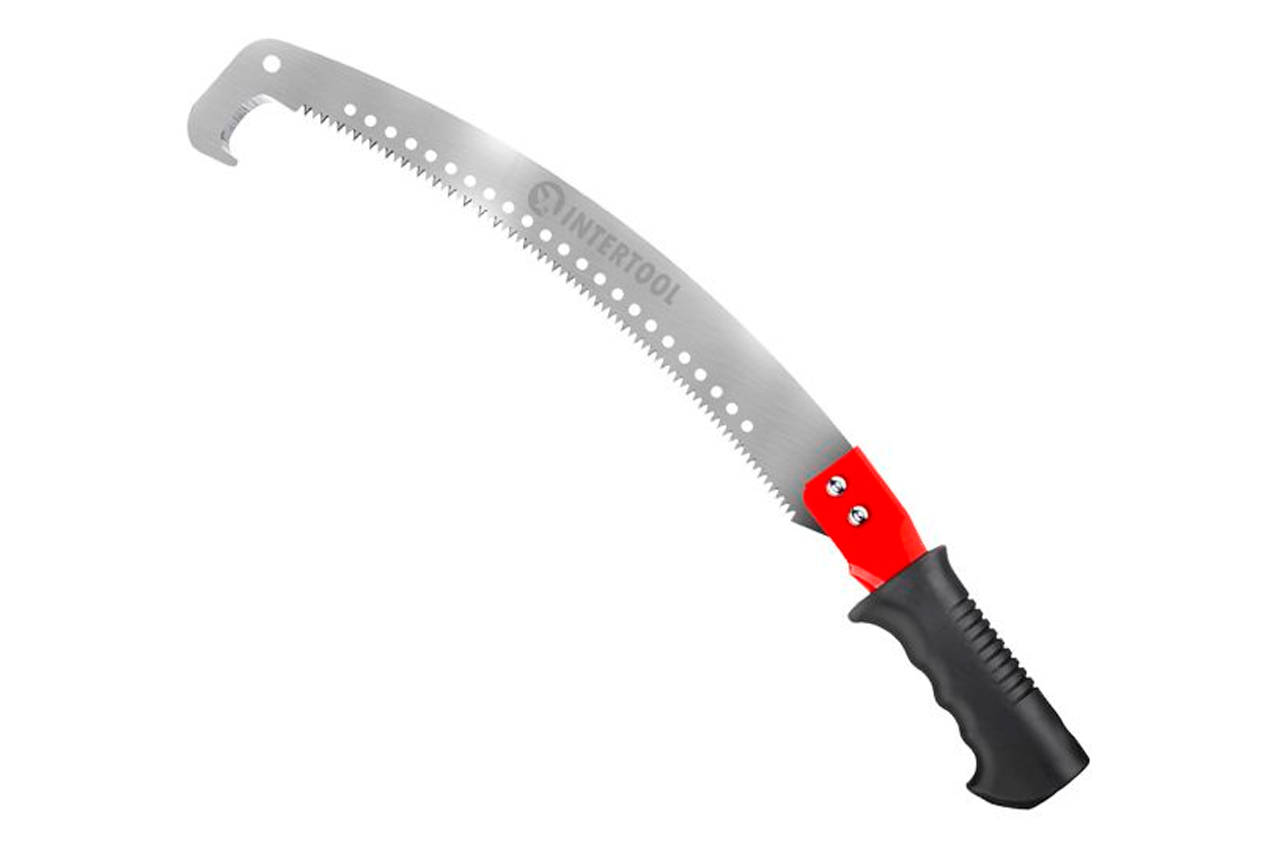 Ножівка садова Intertool 350 мм x 7 T x 1" x 3D з гаком (HT-3150)