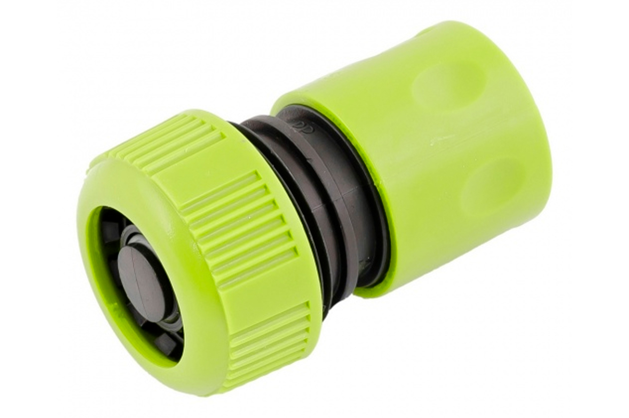 Конектор для шланга Mastertool 3/4" x 3/4" з аквастопом (92-9316)