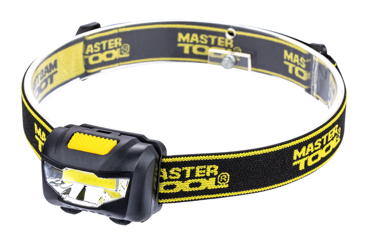 Ліхтар налобний Mastertool 1LED x 1 Вт x 3 режиму (94-0811)