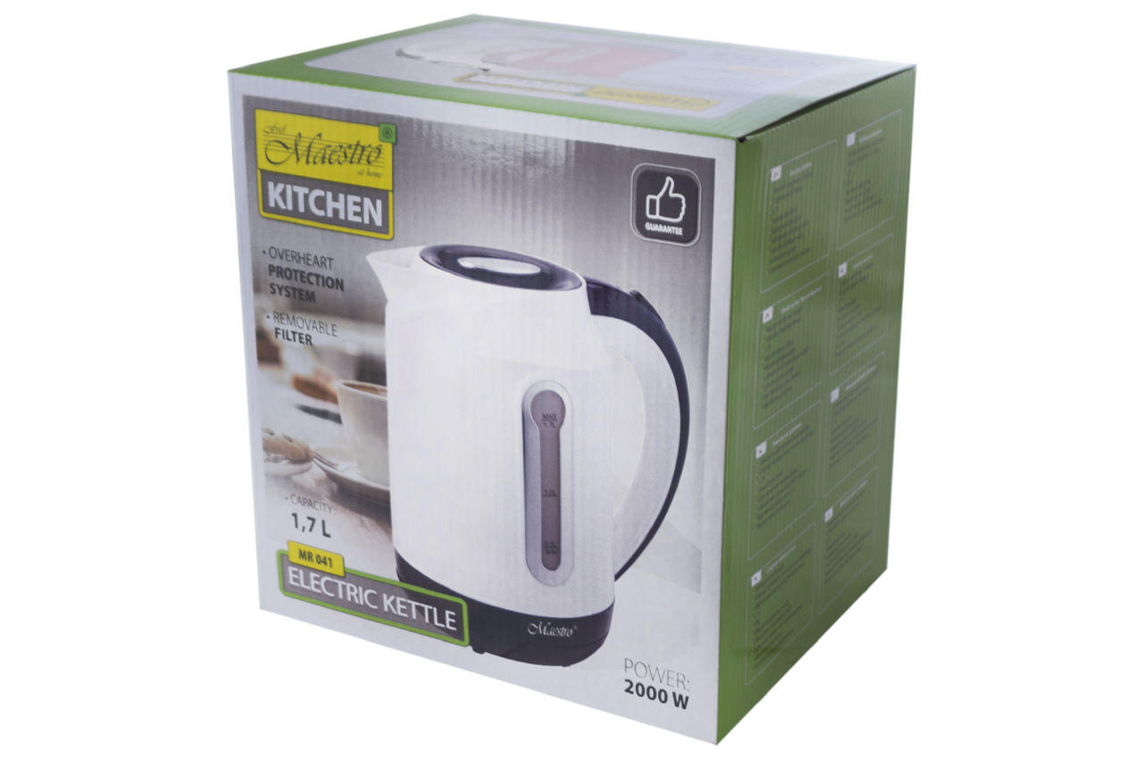 Електрочайник Maestro MR-041-White (MR-041-WHITE)