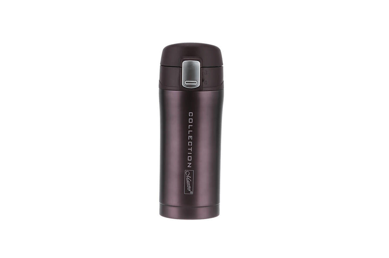 Термокружка Maestro 320 мл Collection коричнева (MR-1641-32-BROWN)