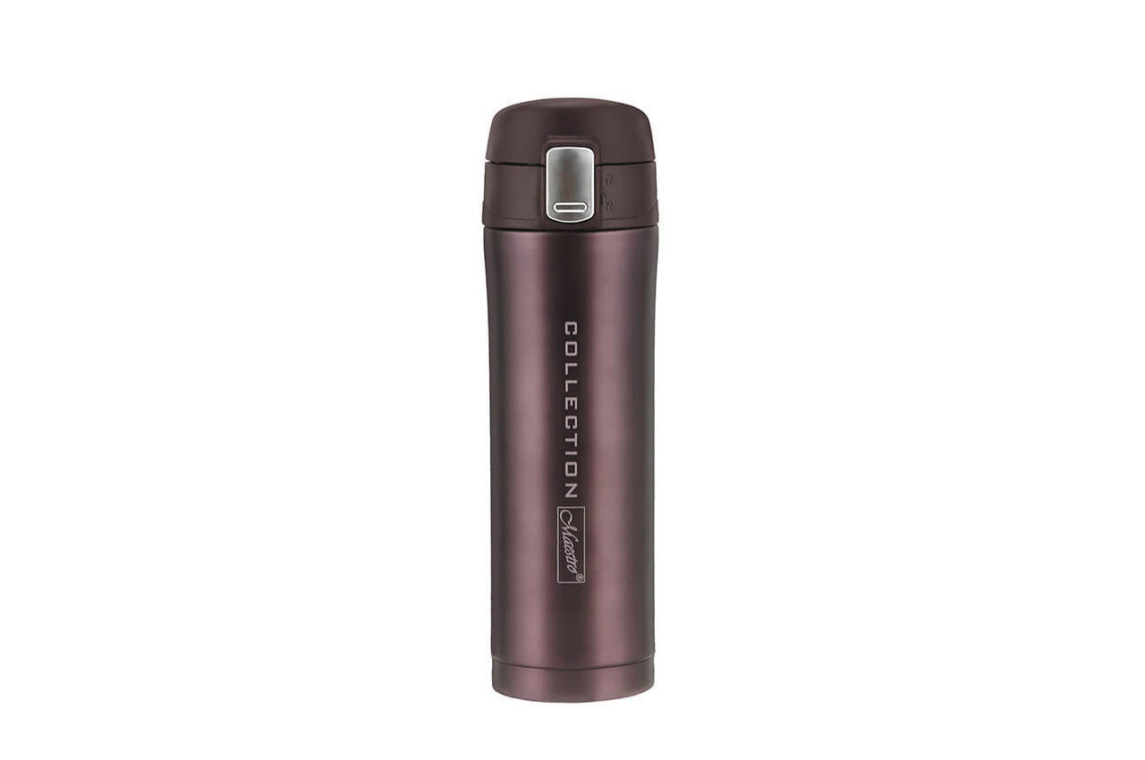 Термокружка Maestro 450 мл Collection коричнева (MR-1641-45-BROWN)