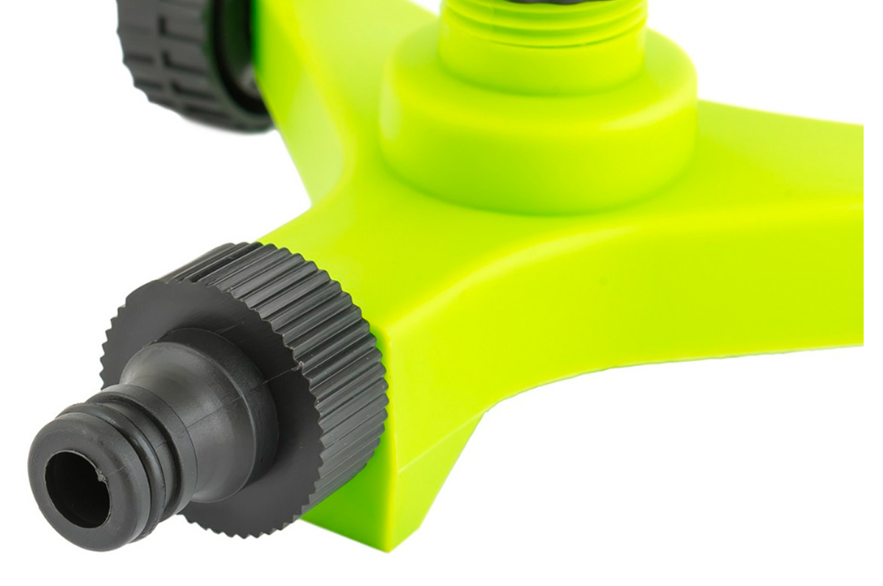Дождеватель обертається Mastertool 1/2 "x 12 м вертоліт на коліщатках (92-9332)