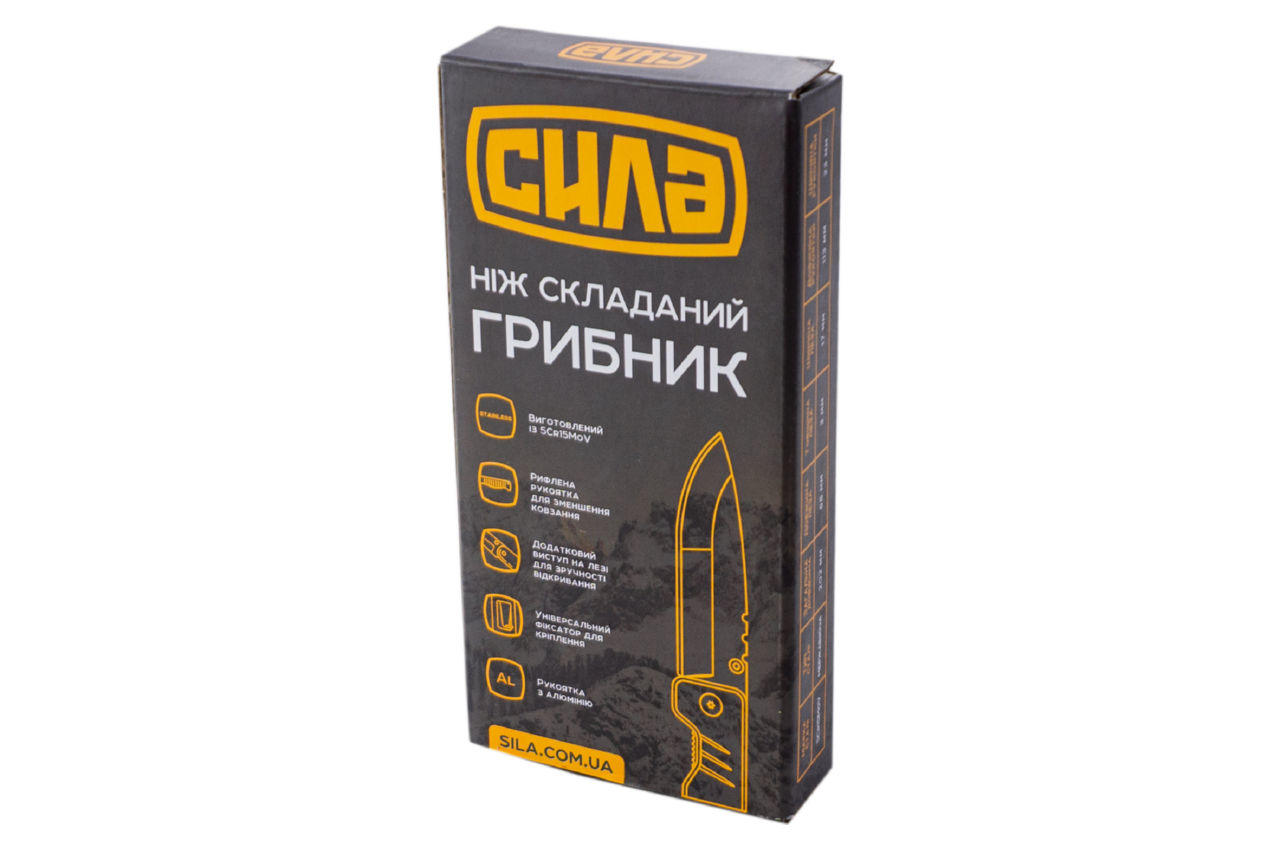 Ніж складаний Сила 204 мм грибник (401010)