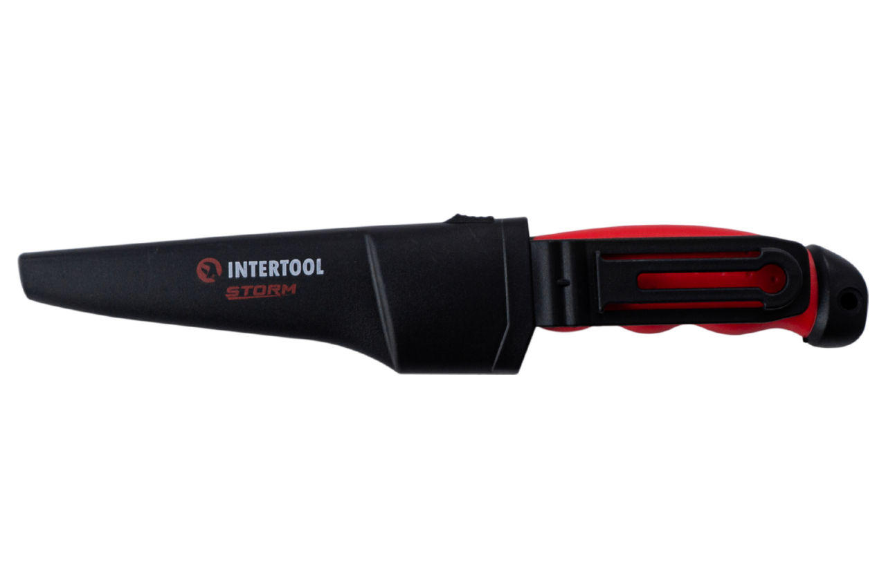 Ніж туристичний Intertool-Storm 220 мм із чохлом (HT-0536)