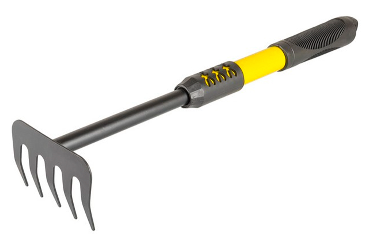 Граблі прямі Mastertool – 430 x 95 мм гумова ручка (14-6167)
