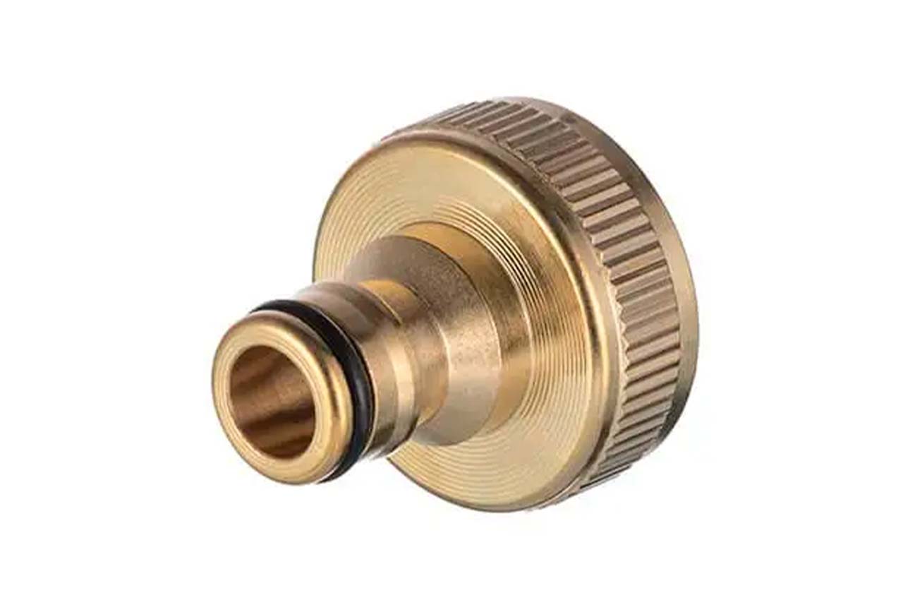 Адаптер латунный Intertool-Storm на коннектор 1/2" с внутренней резьбой 1" (GE-1212)