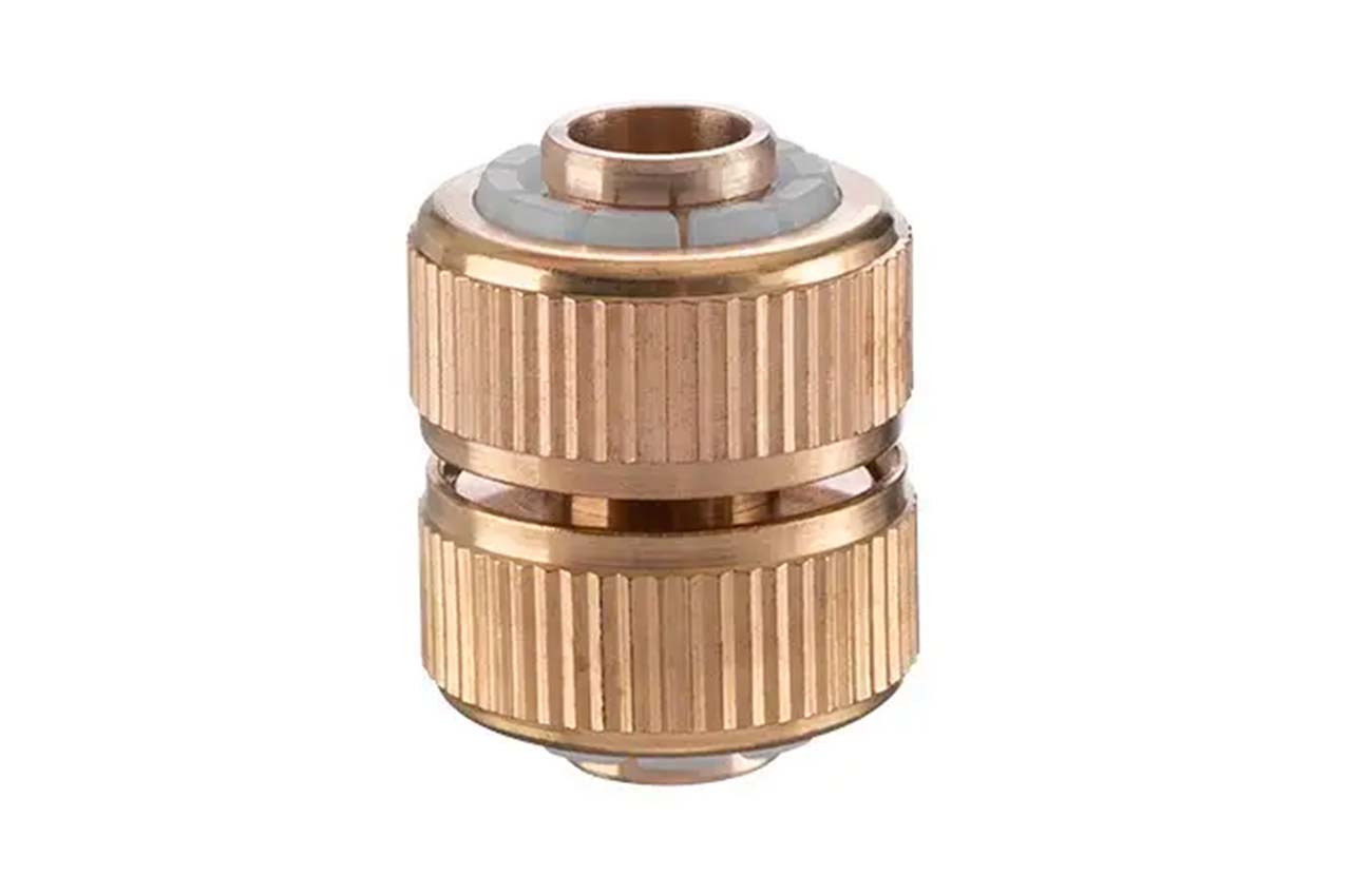 Муфта ремонтна латунна для шланга Intertool-Storm 1/2" × 1/2" (GE-1213)