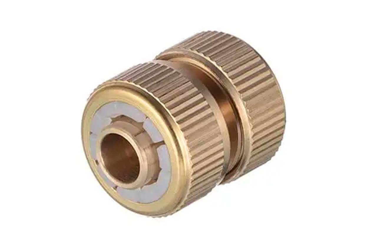 Муфта ремонтна латунна для шланга Intertool-Storm 1/2" × 1/2" (GE-1213)