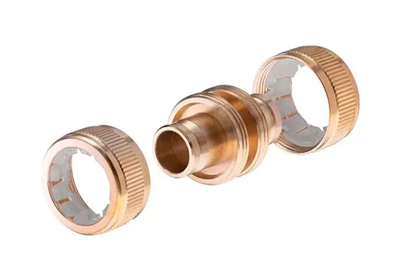 Муфта ремонтна латунна для шланга Intertool-Storm 3/4" × 3/4" (GE-1214)
