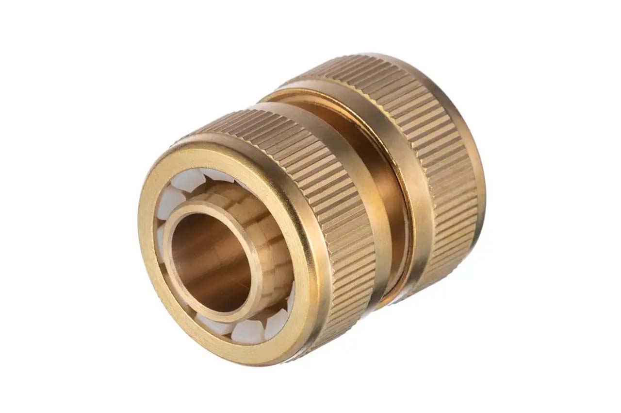Муфта ремонтна латунна для шланга Intertool-Storm 3/4" × 3/4" (GE-1214)