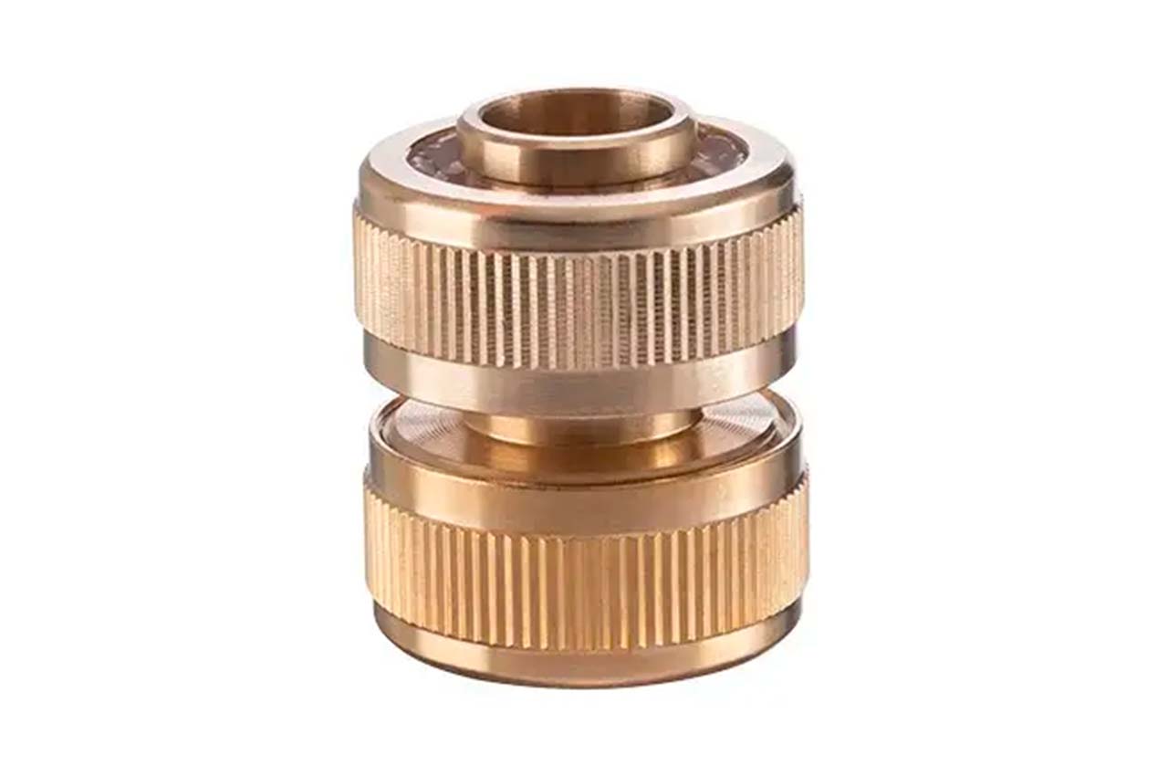 Муфта ремонтна латунна для шланга Intertool-Storm 3/4" × 3/4" (GE-1214)