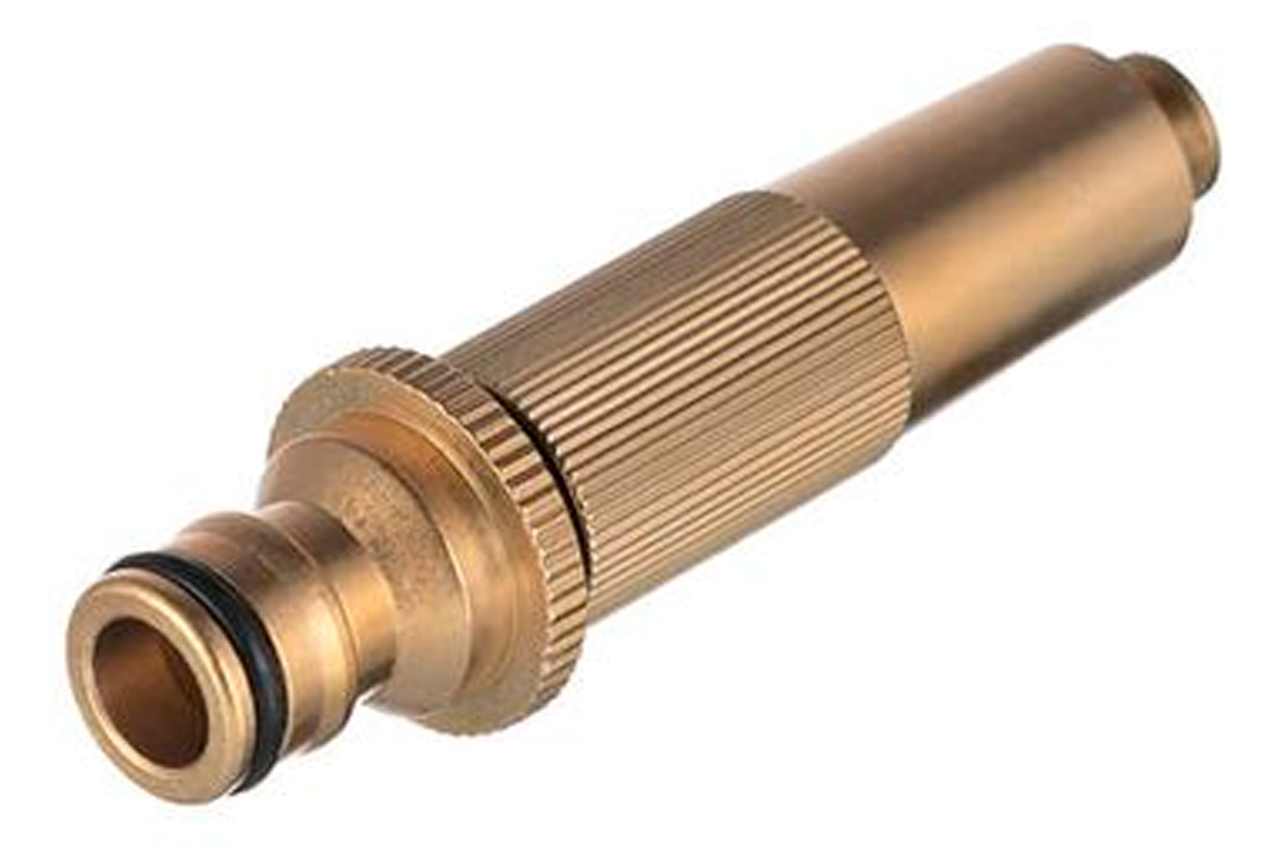 Насадка латунна для поливу Intertool-Storm 1/2" з плавним регулюванням подачі. (GE-1421)
