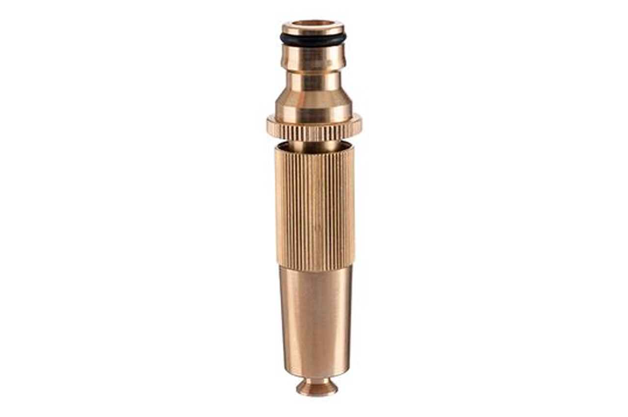Насадка латунна для поливу Intertool-Storm 1/2" з плавним регулюванням подачі. (GE-1421)