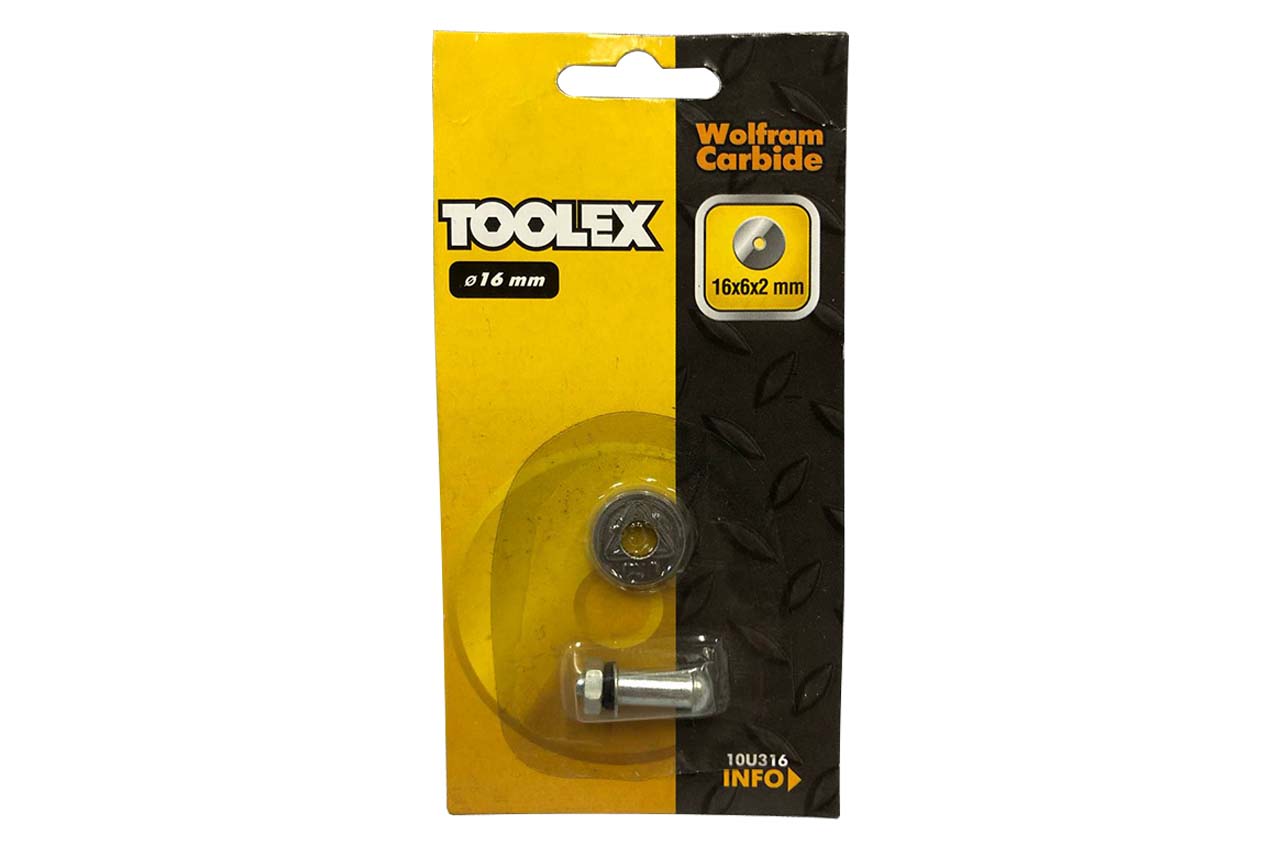 Колесо змінне для плиткорізу Toolex 16 x 2 x 6мм (10U316)