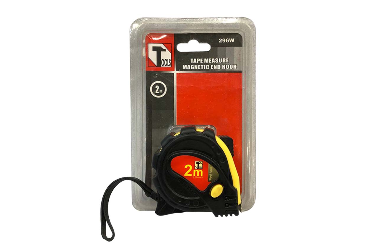 Рулетка Toolex 2м x 16мм магніт (11R296/216)