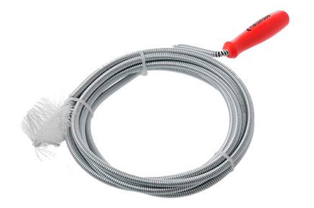 Трос для чищення труб Intertool 6мм x 3м з йоржиком (HP-1005)