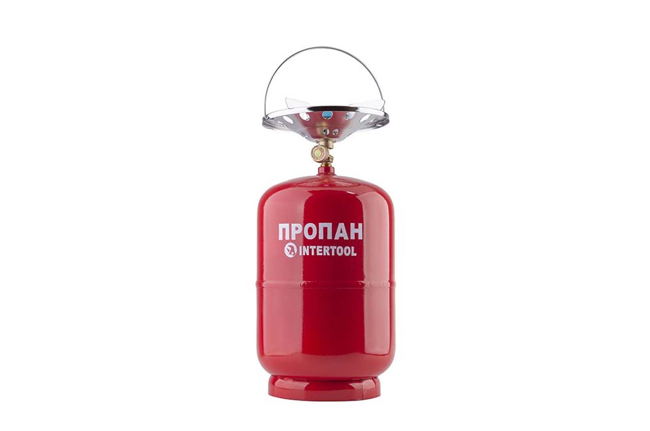Комплект газовий Intertool 12л пропан (GS-0012)
