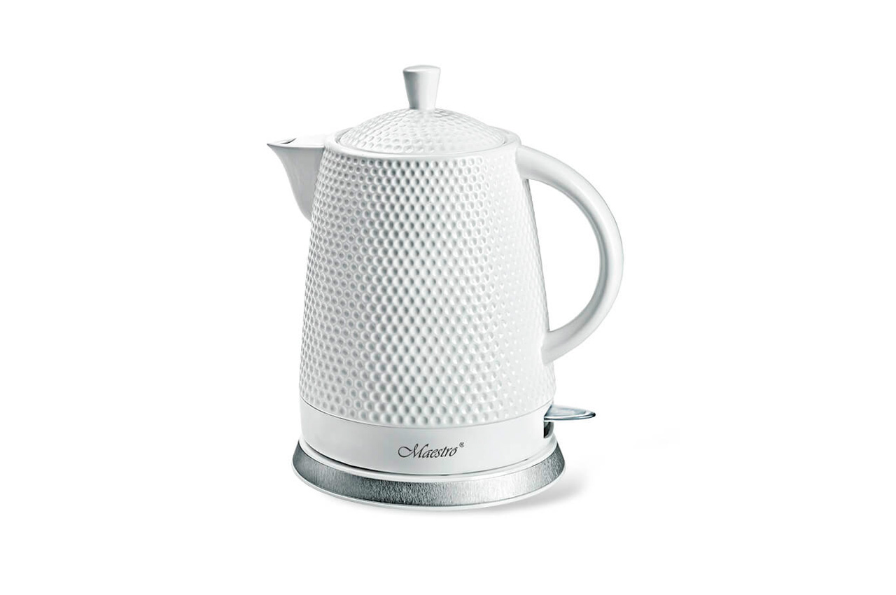 Електрочайник керамічний Maestro 1.5л білий (MR-069-WHITE)