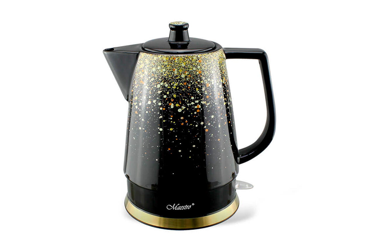 Електрочайник керамічний Maestro 1.5л золотий (MR-074-GOLD)