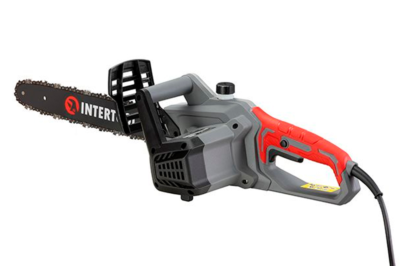 Пила ланцюгова електрична Intertool 1600Вт x 16" двигун бічний (DT-2200)