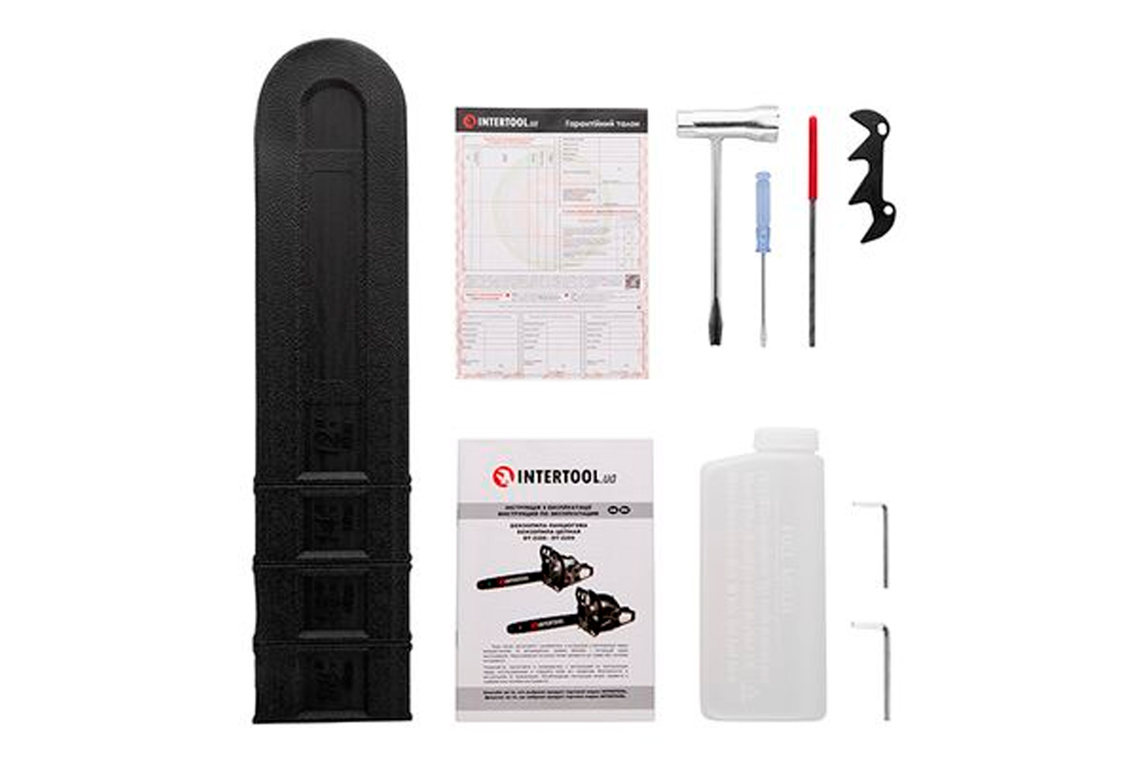 Пила ланцюгова бензинова Intertool 2400Вт x 18" (DT-2208)