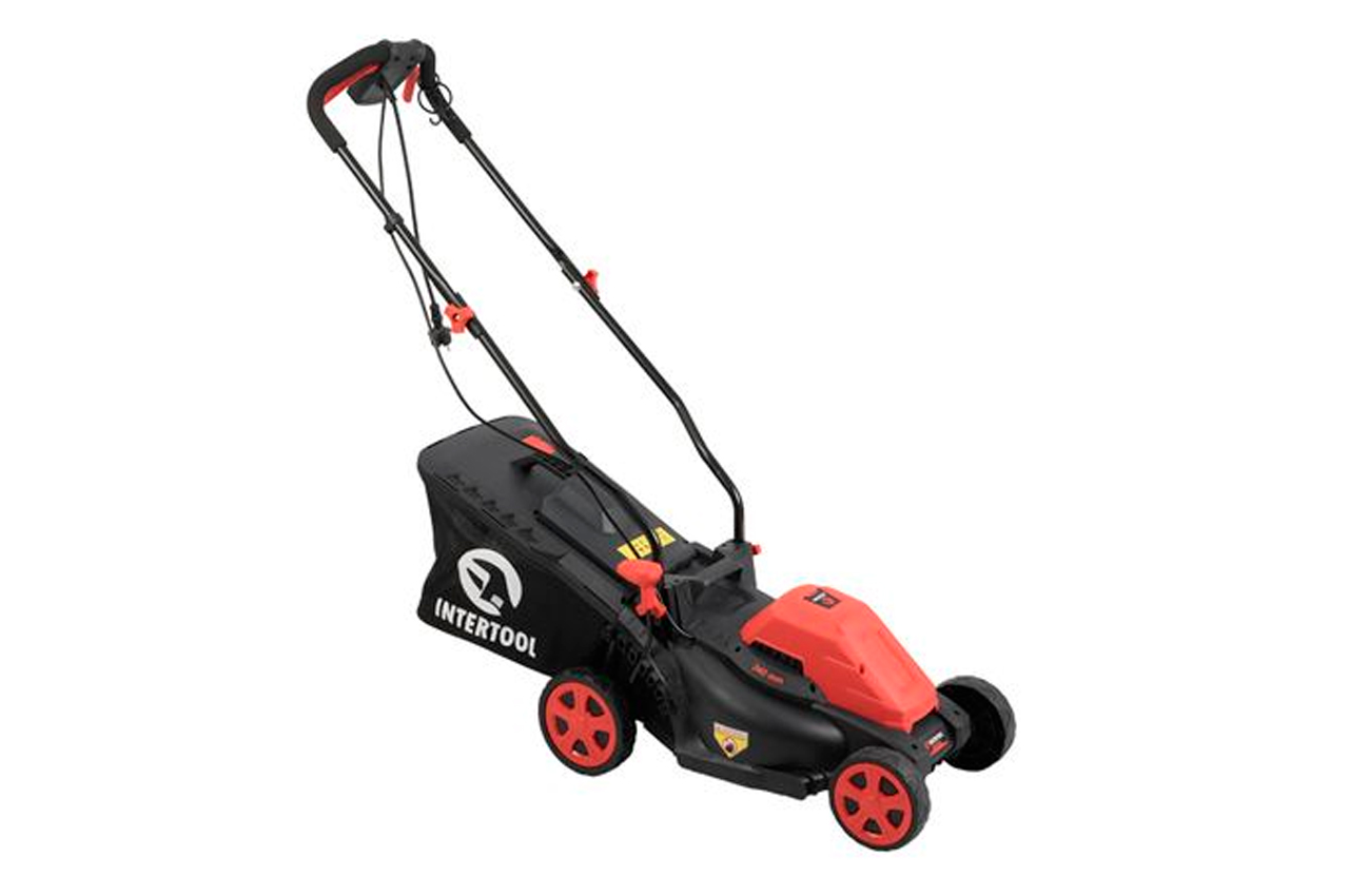 Газонокосилка электрическая Intertool-Storm 1400Вт x 340мм x 35л (WT-2264)