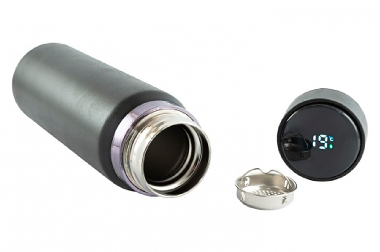 Термос Mastertool 800мл Dream LED чорний (RX-7001BK)